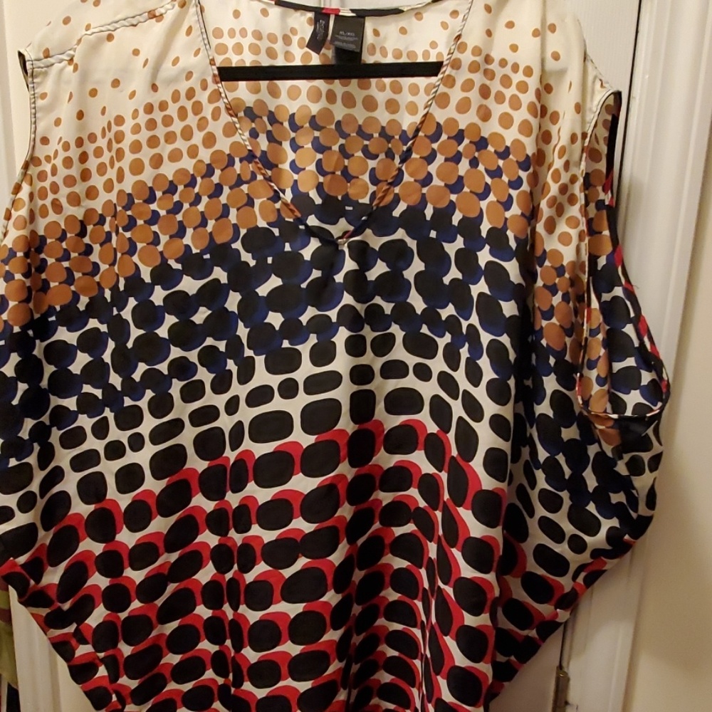 Printed top, XL